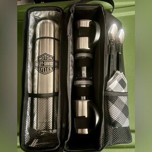 Harley-Davidson Roast & Roll Thermos Set